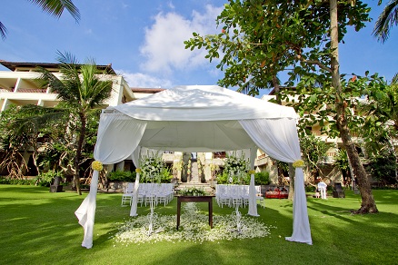 Wedding setup in Bali voor een prachtig huwelijk
