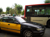 Website openbaar vervoer Barcelona