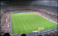 Nou Camp is te vinden in het noorden van Barcelona.