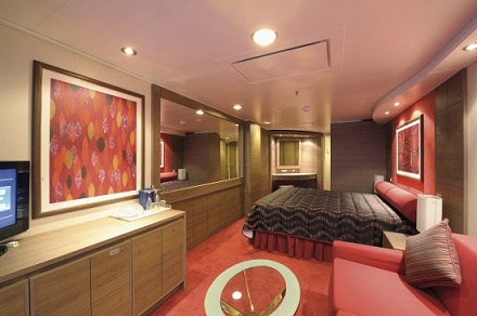 MSC Poesia hutten en suites