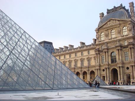 Het Louvre in Parijs, Frankrijk