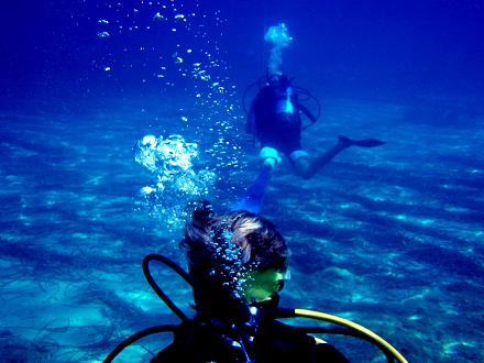 Scuba diving in Corfu