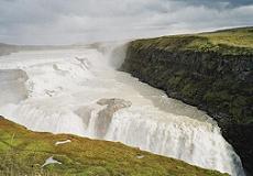 Gullfoss-waterval IJsland