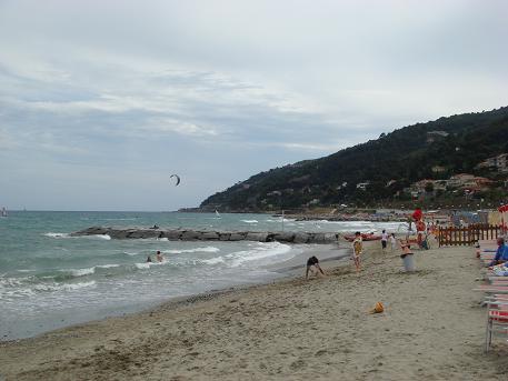 Middellandse Zee bij de kust van Italie