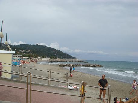 Middellandse Zee bij de kust van Italie