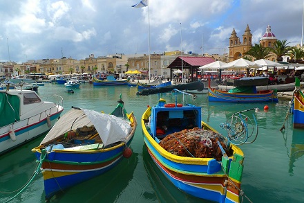 Visserboten op Gozo