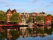 De Nederlandse hoofdstad Amsterdam