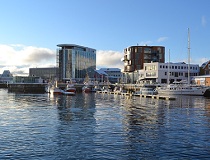 Thon hotell, Svolvaer, de Lofoten, Noorwegen