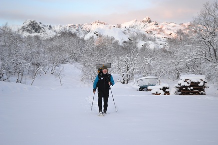 Sneeuwschoenwandeling Noorwegen