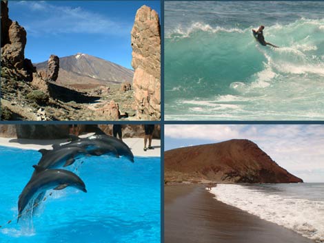 Tenerife is het grootste en meest tropische eiland van de Canarische Eilanden.