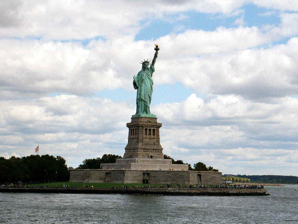 Het Vrijheidsbeeld, New York, Verenigde Staten
