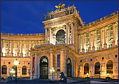 De Hofburg werd ooit gebouwd als een Middeleeuws kasteel.