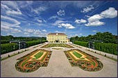 Het schonbrunn Paleis werd gebruikt als zomerresidentie door de keizer Franz Joseph.