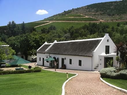 Morgenhof wine estate, Stellenbosch Zuid-Afrika