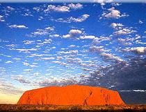 Een van de topbestemmingen van Australie: Ayers rock