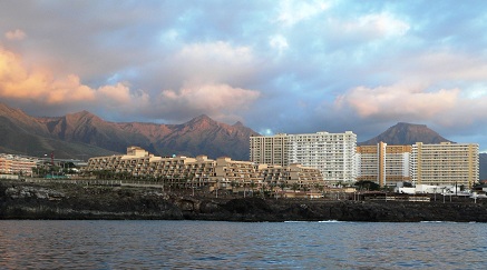 Tenerife vanaf het water