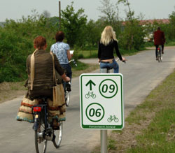 Fietsen door de natuur van Zeeland is erg afwisselend