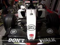 Formule 1 BAR Honda tijdens de Melbourne Grand Prix 2005 - Demo of BAR 2006