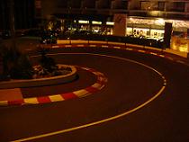 Formule 1 - Monaco by night; de wereldberoemde bocht op een normale avond