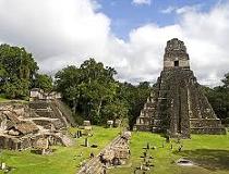 Tikal piramides, Guatemala