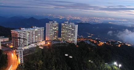 Lekker koel is het op de zogenoemde highlands, zoals Genting Highlands of Cameron Highlands