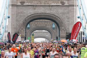 De marathon van Londen