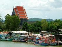 De Chantaburi provincie in Zuid-Oost Thailand, grenzend aan Cambodja en de Golf van Thailand