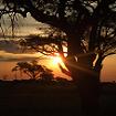 Sunset in Afrika